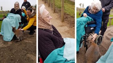 Doncaster care home Residents enjoy animalistic adventure at Yorkshire Wildlife Park